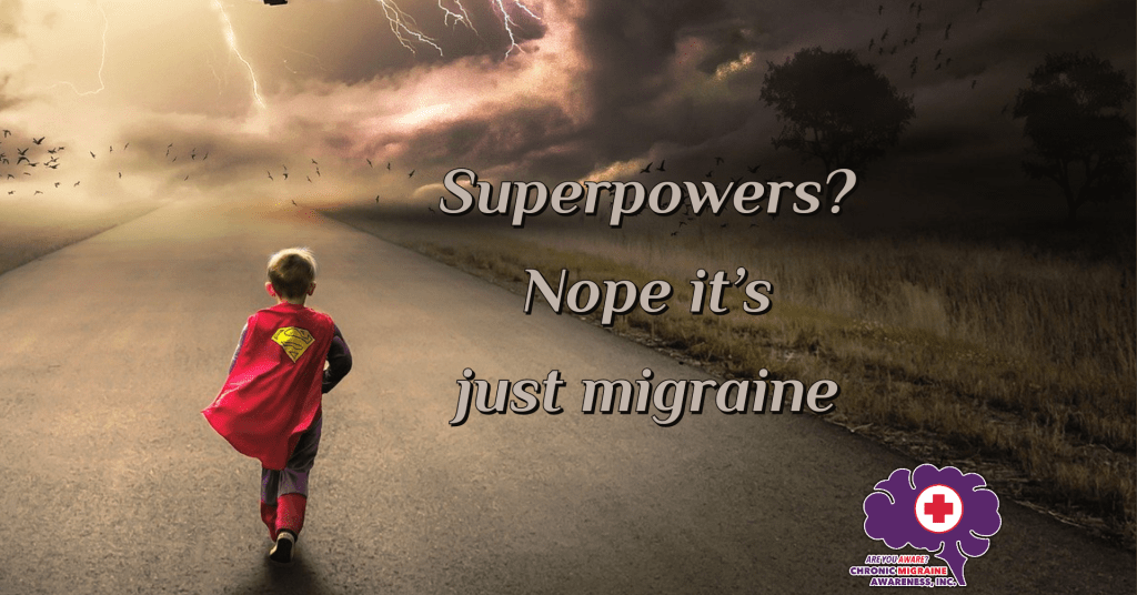 My husband used to think I had&nbsp;superpowers.